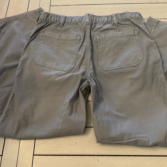 ANTHROPOLOGIE | Pilcro Roamer pant cargo wide leg style Sz 28 blue - Picture 4 of 5